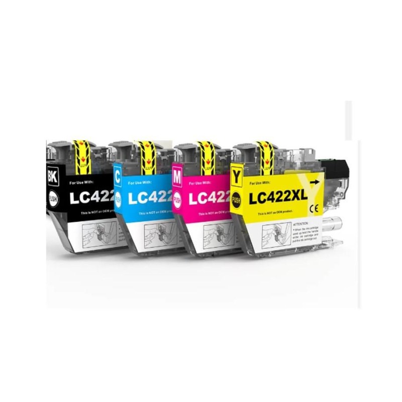 FOR USE IN BROTHER LC-422 XL YELLOW