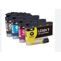 FOR USE IN BROTHER LC-424 MAGENTA