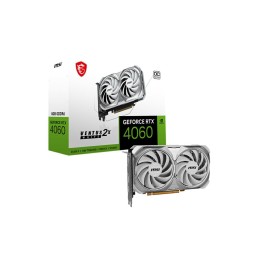 VGA MSI RTX 4060 VENTUS2X WHITE OC EDITION 8GB GDDR6 3*DP HDMI