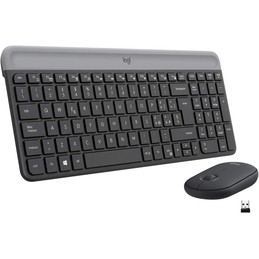 LOGITECH DESKTOP MK470 TASTIERA E MOUSE WIRELESS ULTRASLIM