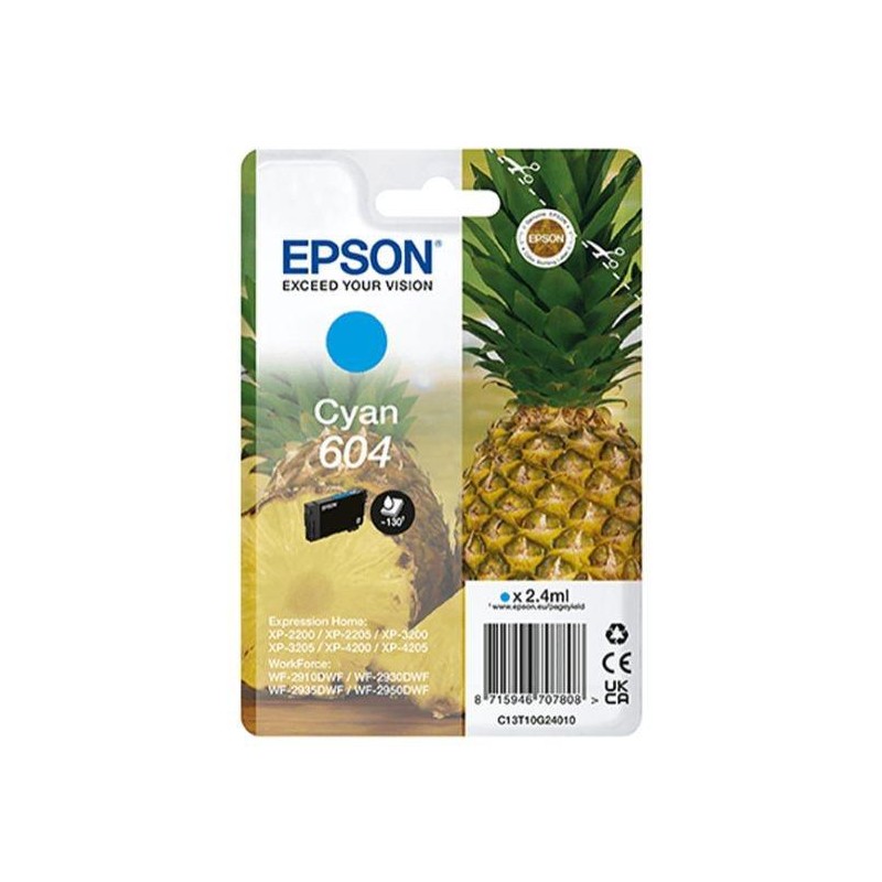 EPSON CARTUCCIA 604 CIANO PER XP-4200
