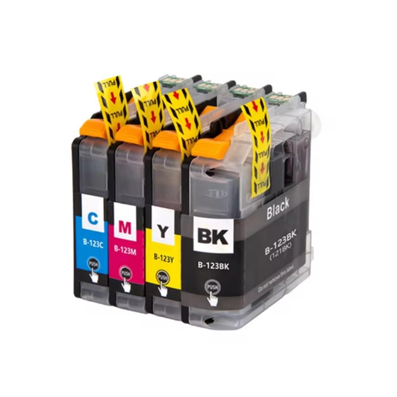 FOR USE IN BROTHER LC123 MAGENTA