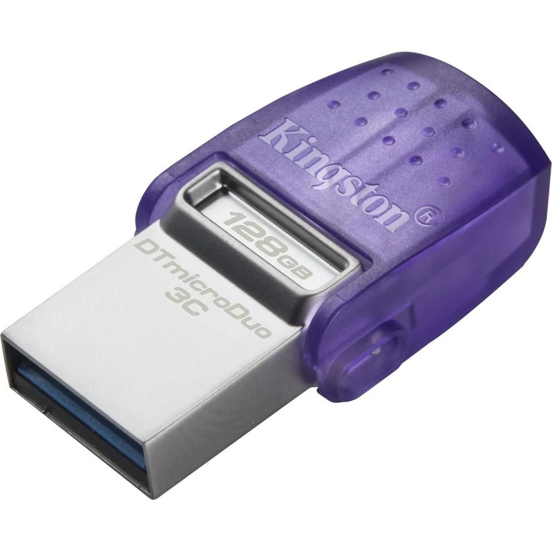 KINGSTON PEN DRIVE 128GB MICRO DUO 3C DUAL TYPE-A TYPE-C USB 3.0