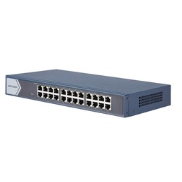 SWITCH HIKVISION 24P GBLAN 19" RACK MOUNT.STEEL CASE DS-3E0524-E
