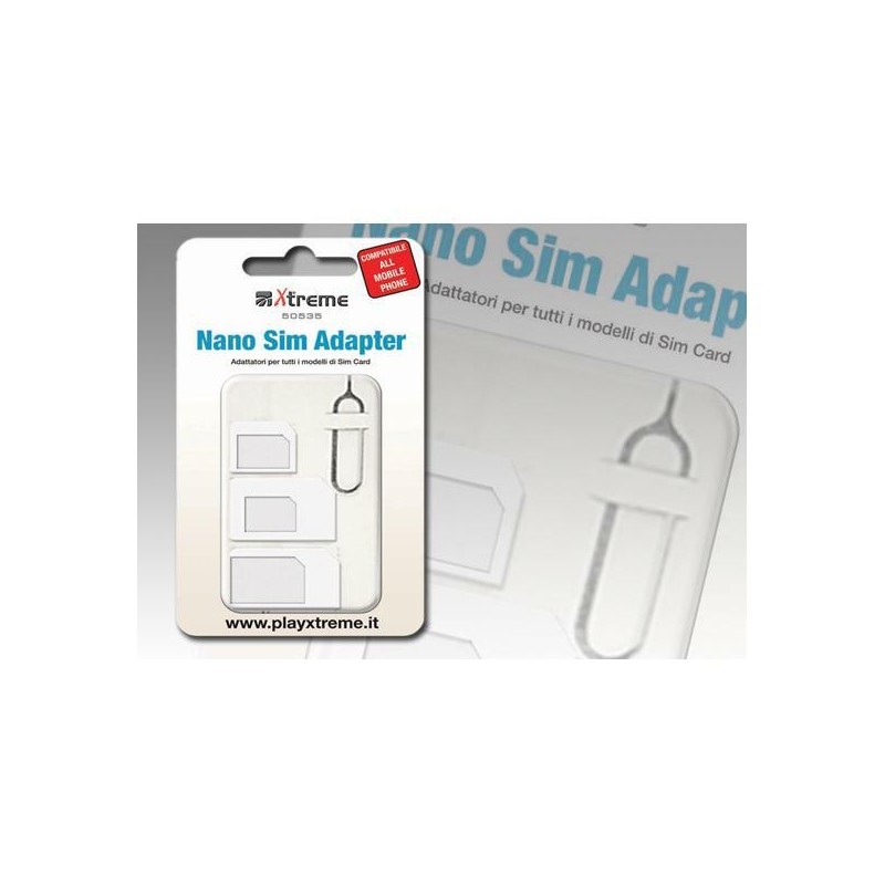 ADATTATORE XTREME UNIVERSALE DI SIM CARD
