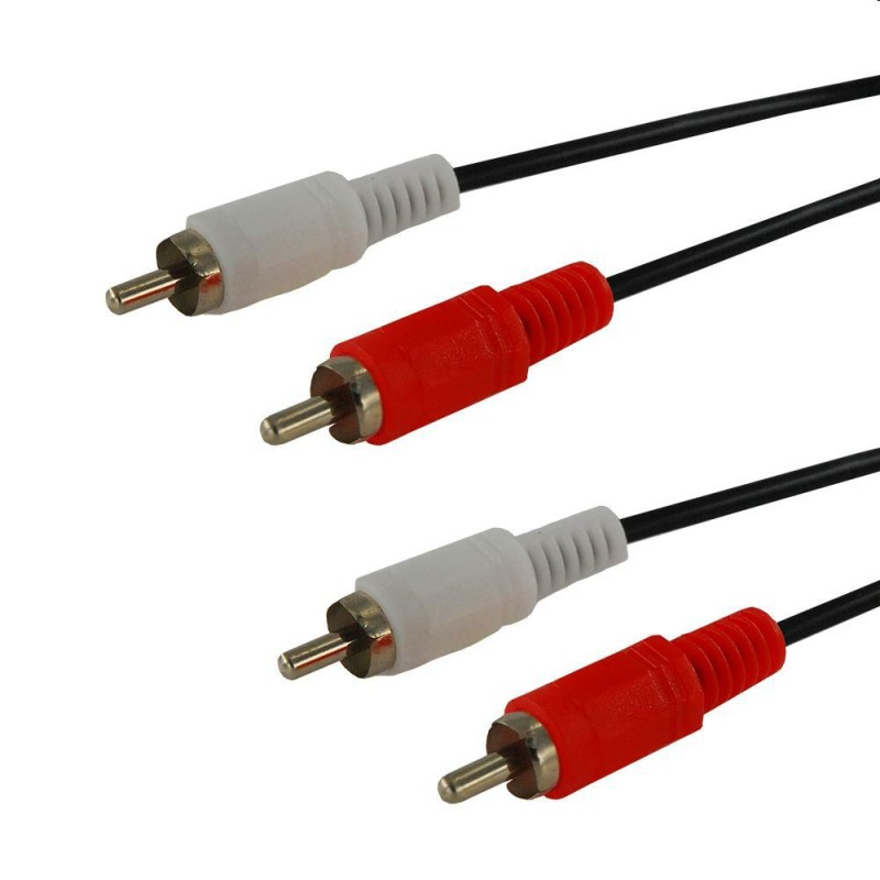 XTREME CAVO AUDIO-STEREO 2RCA/2RCA M/M 3 MT