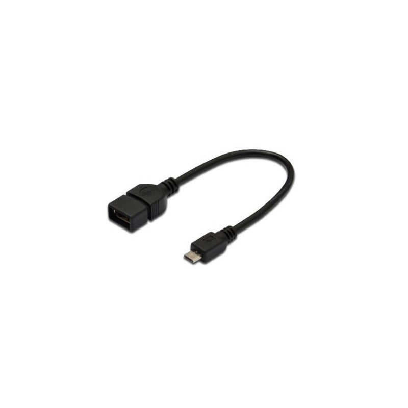CAVO ADATTATORE OTG USBM/F 2.0 A MICRO USB