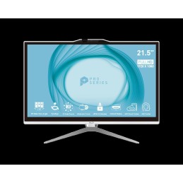 PC AIO MSI 21,5" TOUCH PENTIUM G7400 4GB SSD128 W11P BLACK