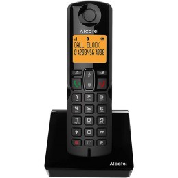 TELEFONO CORDLESS ALCATEL S280 SOLO BLACK VIVAVOCE