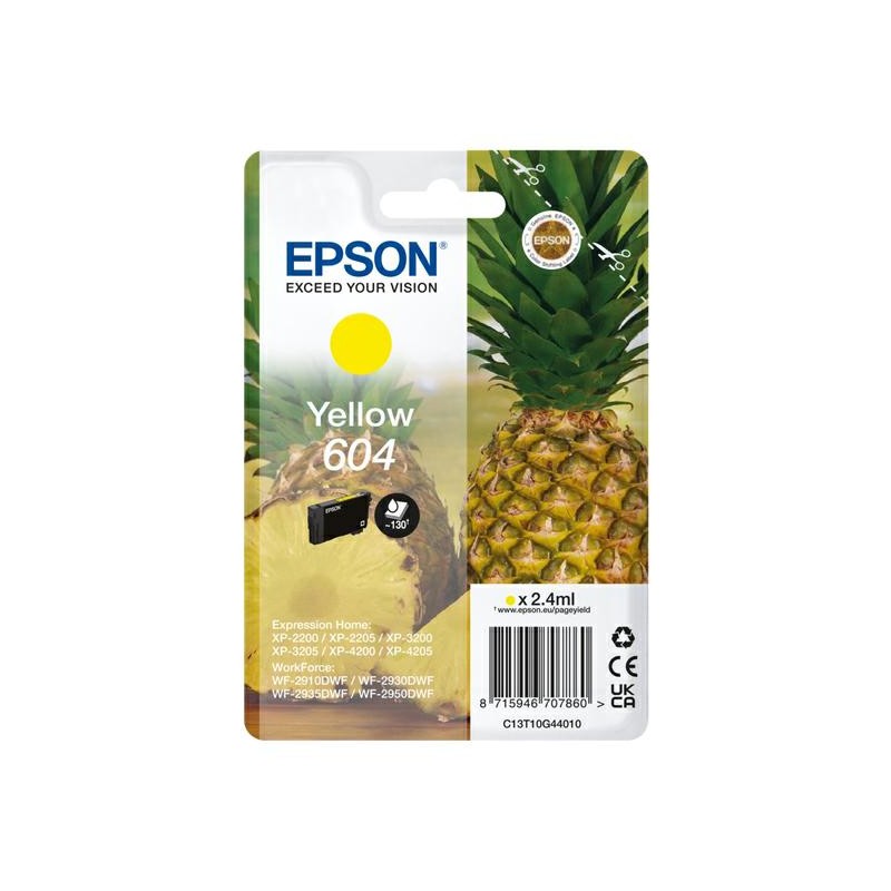 EPSON CARTUCCIA 604 YELLOW PER XP-4200