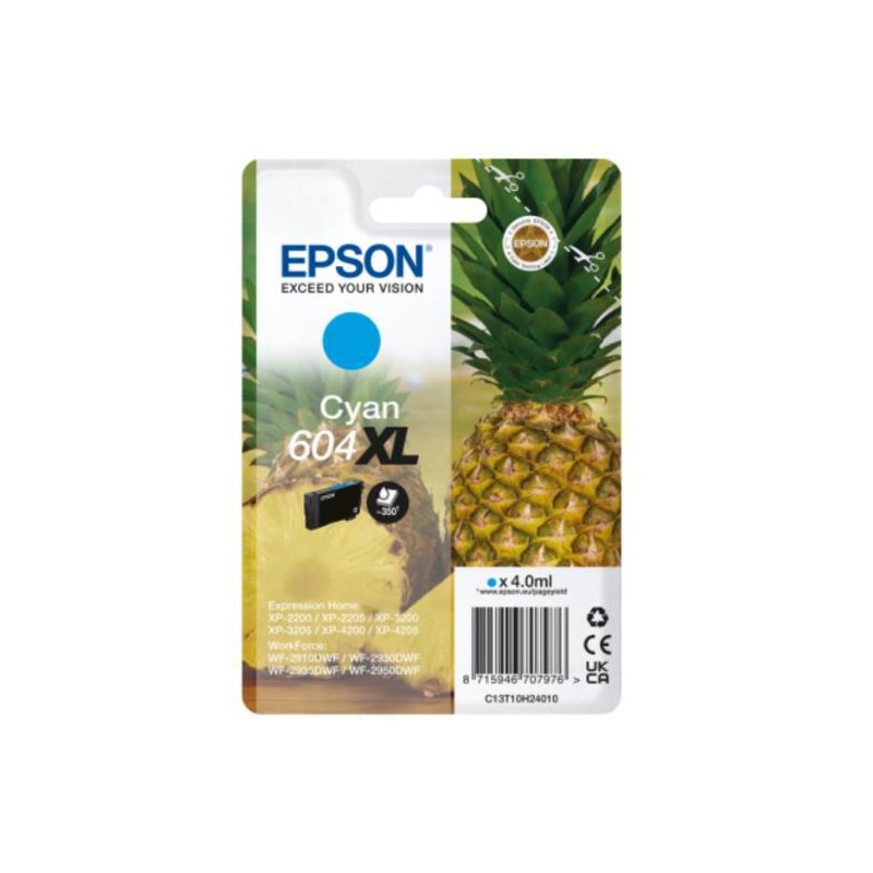 EPSON CARTUCCIA 604 XL CIANO