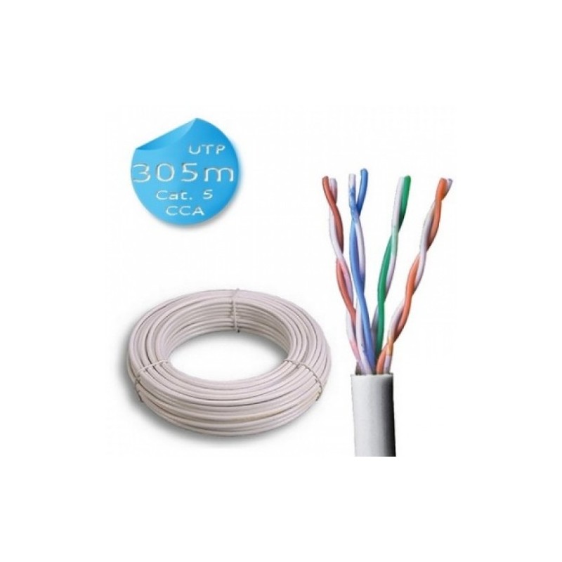 MATASSA MACH POWER UTP CAT5 305M 0.5MM GRIGIO PCV CM-001-CPR
