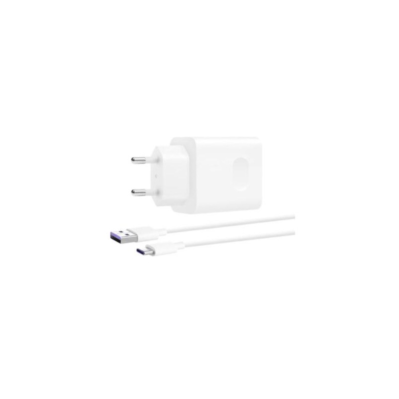 CARICABATTERIA HUAWEI SUPERCHARGE 22.5W + CAVO USB TYPE-C BIANCO