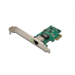 - SCHEDA DI RETE DIGITUS PCI-E CON STAFFA LOW DN101301
