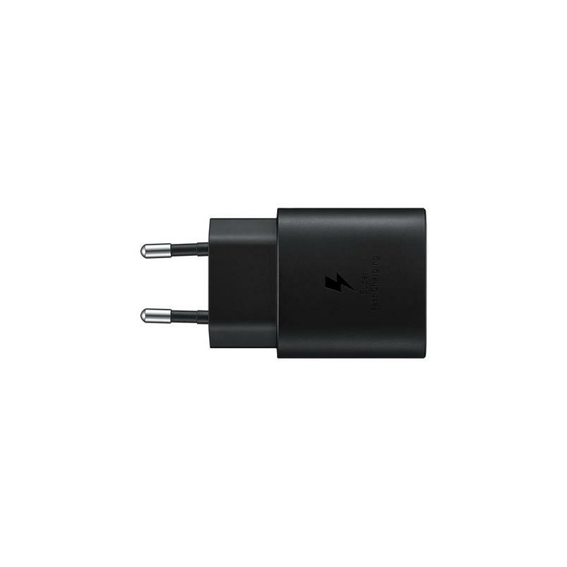 CARICABATTERIE SAMSUNG EP-TA80 25W USB TYPE-C BLACK
