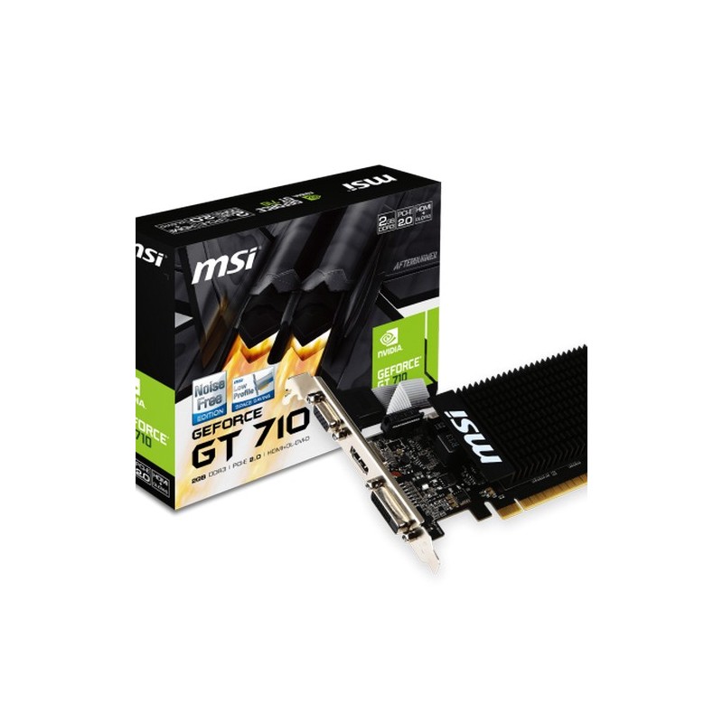 VGA MSI NVIDIA GT710 2GB LP GT710-2GD3H-LP