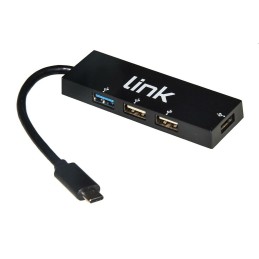 LINK HUB 3 PORTE 1X USB3.0 2X USB2.0 TYPE C