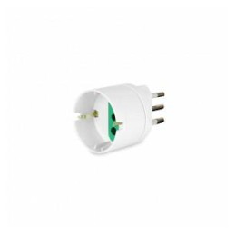 ADATTATORE SPINA 10A 2P+T - PRESA SCHUKO 10A 2P+T