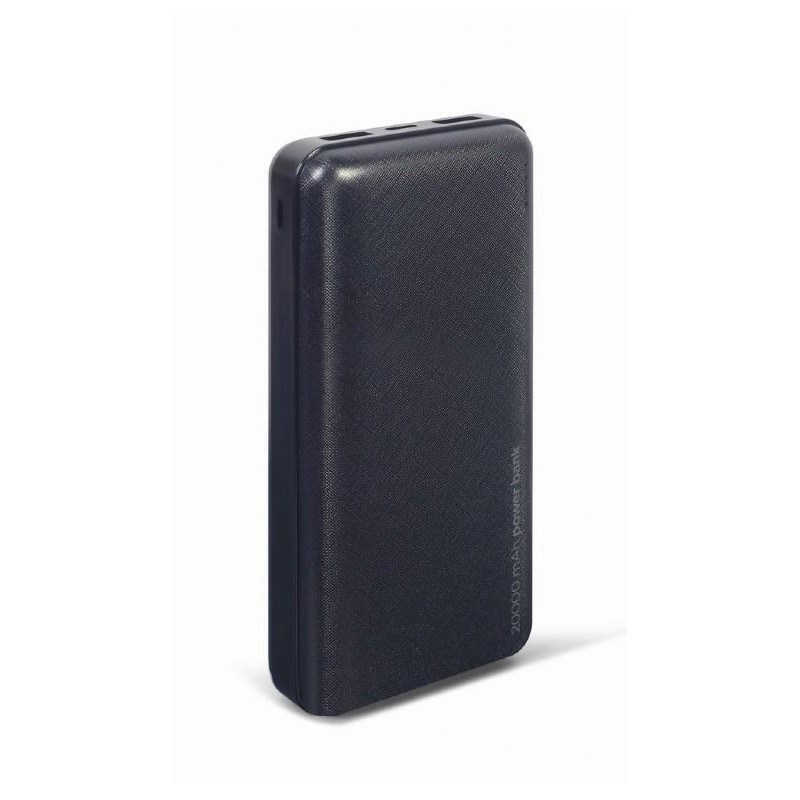 TECHMADE GEMBIRD POWERBANK 20000 mAh, NERO