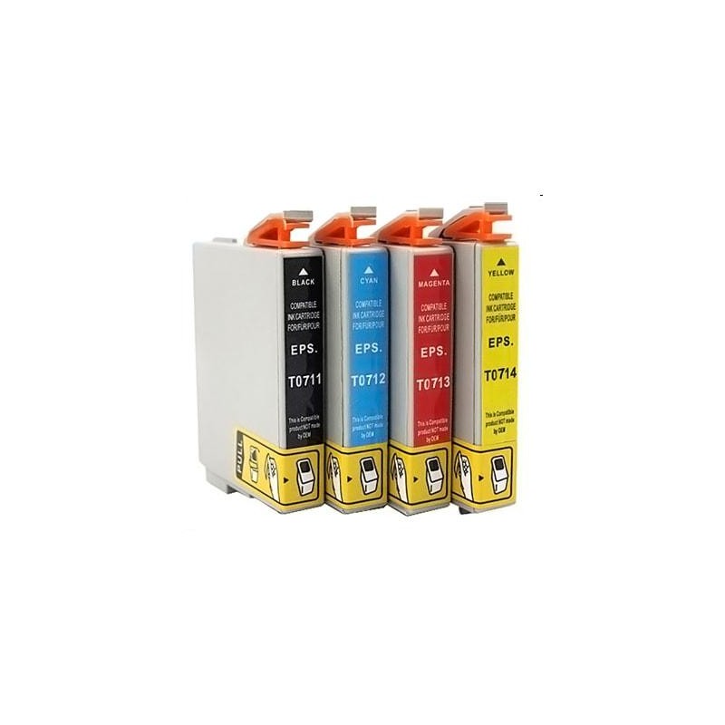 FOR USE IN EPSON C13T07144020 YELLOW
