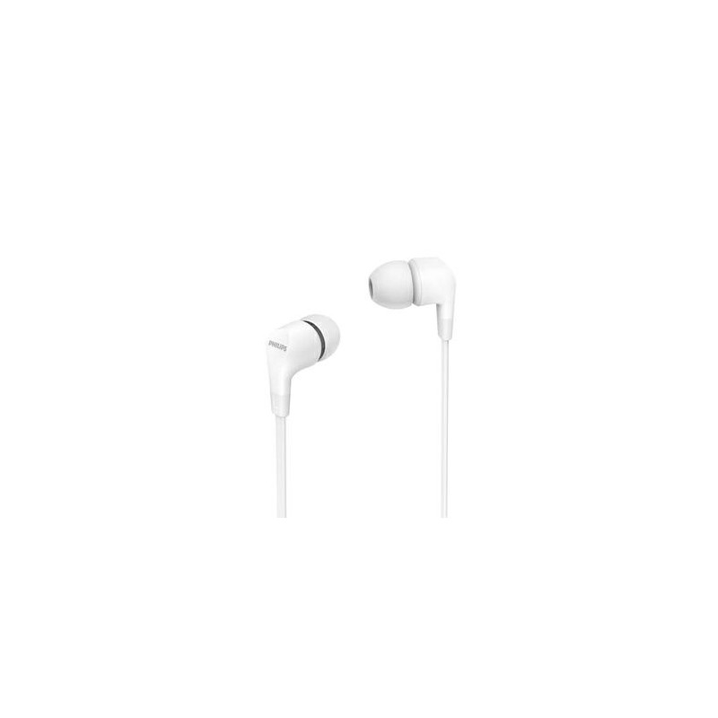 AURICOLARI PHILIPS CON MICROFONO JACK 3,5MM BIANCO