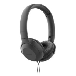 CUFFIE PHILIPS CON MICROFONO JACK 3,5MM 1,2MT BLACK