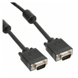 CAVO VGA M/M 3+4C CORE RAME 2*MAGNETIC RING NERO 10M CV-VGA-007