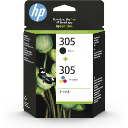HP COMBO PACK INK N.305BLACK + TRICROMIA