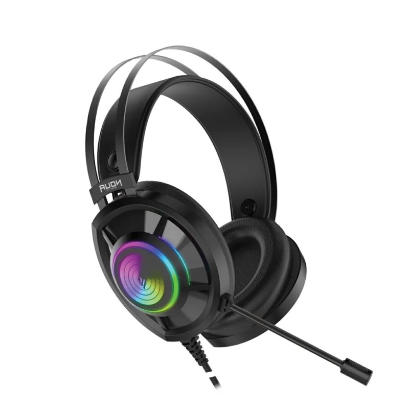 -CUFFIE GAMING NOUA USBECHO RGB + MICROFONO VIRTUAL SURR. 7.1
