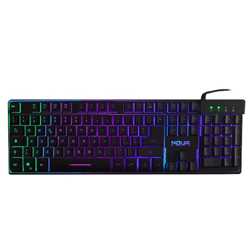 *TASTIERA NOUA GAMING YELENA SEMI-MECCNANICA RETROILL. RGB 105 T