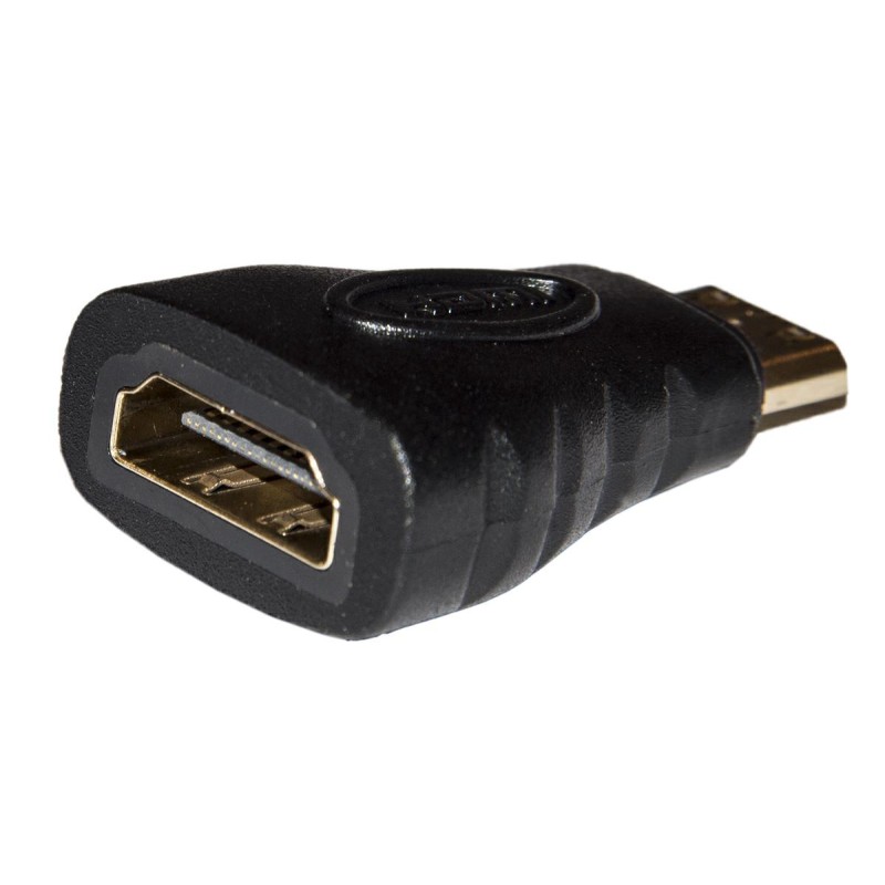 ADATTATORE HDMI "A" FEMMINA - MINI HDMI "C" MASCHIO