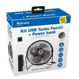 KIT XTREME USB TURBO FAN/VENTILATORE-POWER BANK