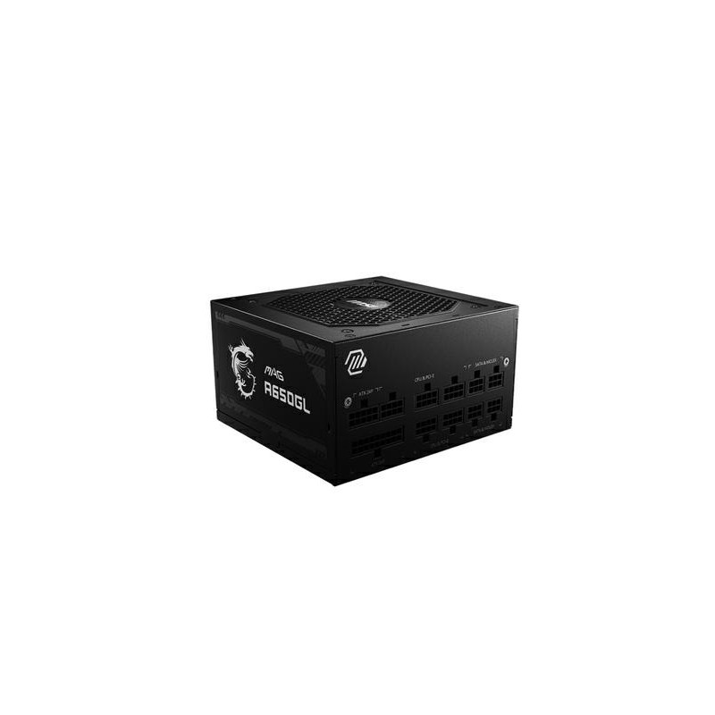ALIMENTATORE PSU MSI MAG A650GL 650W MODULARE 80PLUS GOLD BLACK