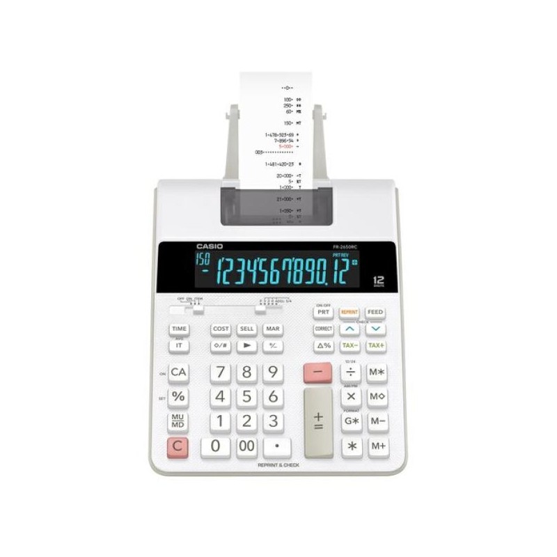 CALCOLATRICE CASIO SCRIVENTE FR-2650RC