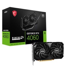 VGA MSI RTX 4060 VENTUS2X BLACK OC EDITION 8GB GDDR6 3*DP HDMI