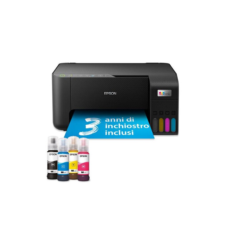 MULTIFUNZIONE EPSON ECOTANK ET-2860 A4 USB/WIFI 3in1 33PPM