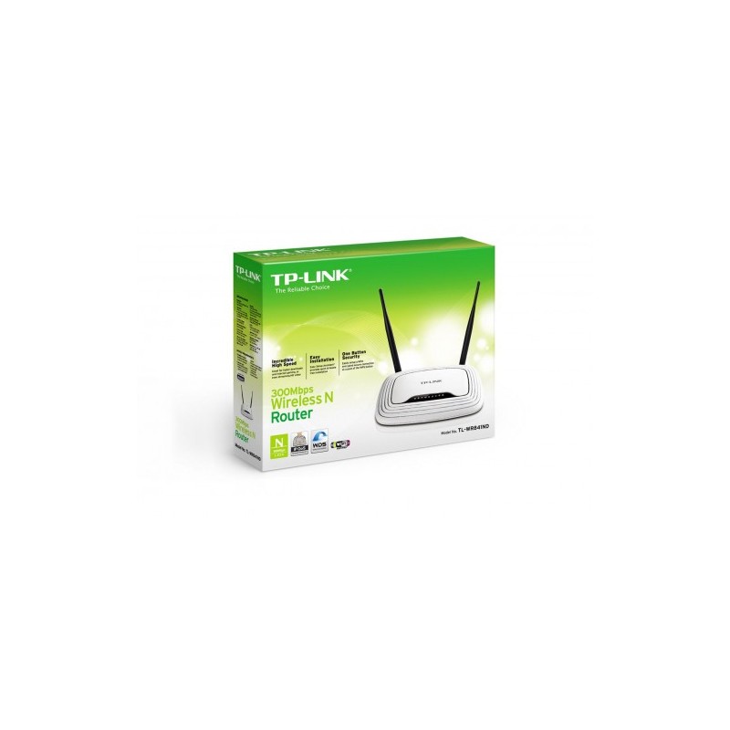ROUTER TP-LINK WR841N WIRELESS N + 4P SWITCH