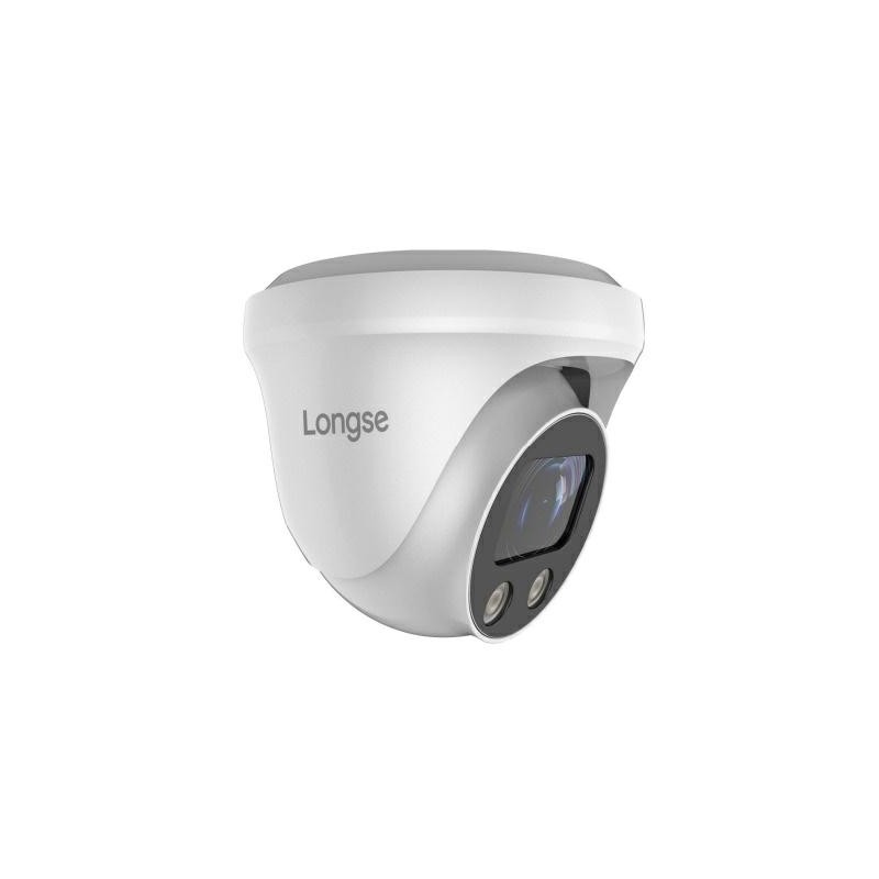 TELECAMERA LONGSE DOME IP 4K 2,7-13,5mm AF IR25M POE SD AUD IP67