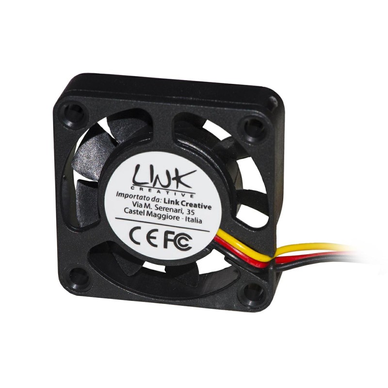 VENTOLA LINK 40X40X10 12V CONNETTORE 3 FILI CON VITI INCLUSE