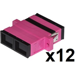 LINK ADATTATORE FIBRA OTTICA SC/SC MULTIMODE DUPLEX OM4 CF.12PZ